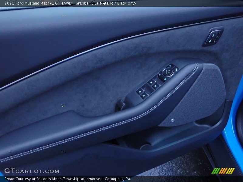 Grabber Blue Metallic / Black Onyx 2021 Ford Mustang Mach-E GT eAWD