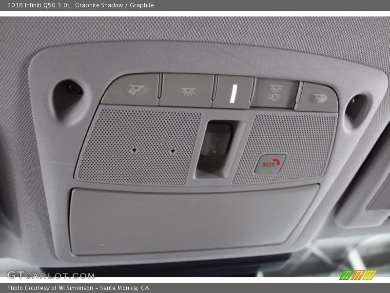 Graphite Shadow / Graphite 2018 Infiniti Q50 3.0t