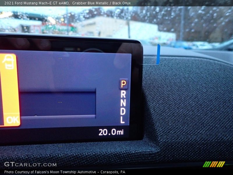 Grabber Blue Metallic / Black Onyx 2021 Ford Mustang Mach-E GT eAWD