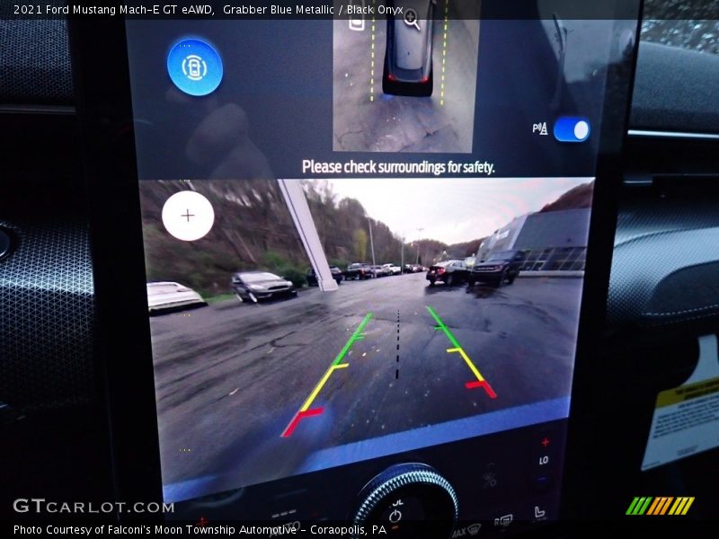 Grabber Blue Metallic / Black Onyx 2021 Ford Mustang Mach-E GT eAWD