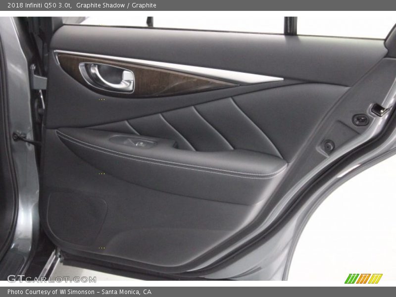 Graphite Shadow / Graphite 2018 Infiniti Q50 3.0t