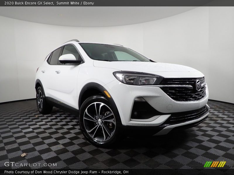 Summit White / Ebony 2020 Buick Encore GX Select