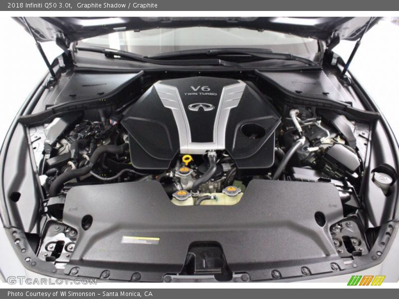 Graphite Shadow / Graphite 2018 Infiniti Q50 3.0t