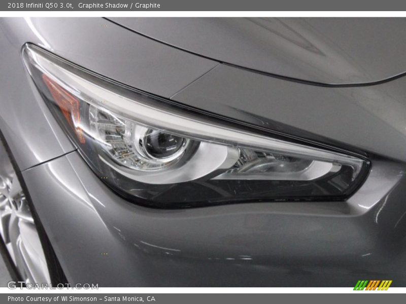 Graphite Shadow / Graphite 2018 Infiniti Q50 3.0t