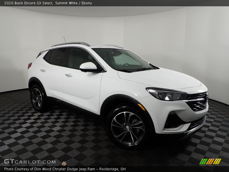 Summit White / Ebony 2020 Buick Encore GX Select