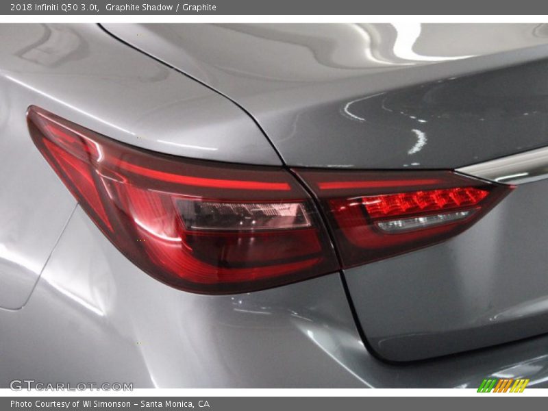 Graphite Shadow / Graphite 2018 Infiniti Q50 3.0t