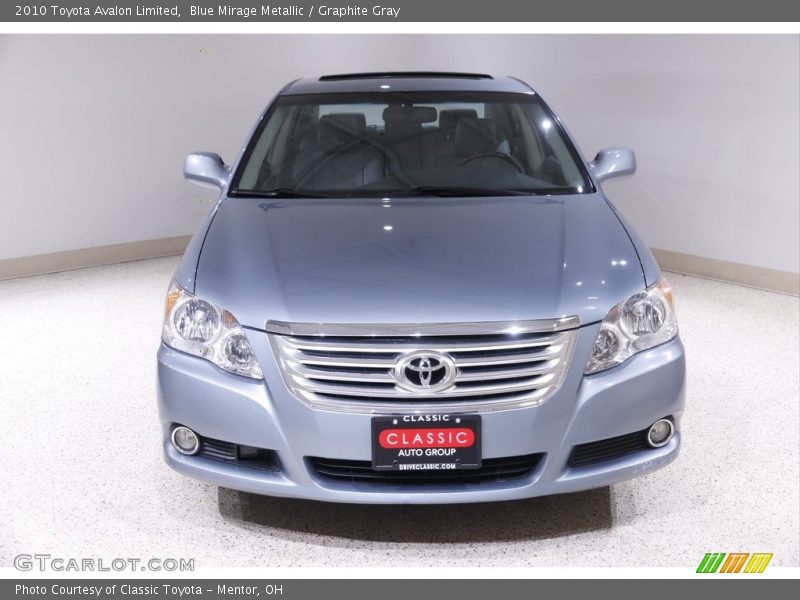 Blue Mirage Metallic / Graphite Gray 2010 Toyota Avalon Limited