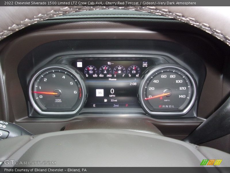 Cherry Red Tintcoat / Gideon/­Very Dark Atmosphere 2022 Chevrolet Silverado 1500 Limited LTZ Crew Cab 4x4