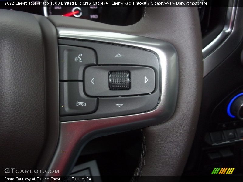 Cherry Red Tintcoat / Gideon/­Very Dark Atmosphere 2022 Chevrolet Silverado 1500 Limited LTZ Crew Cab 4x4