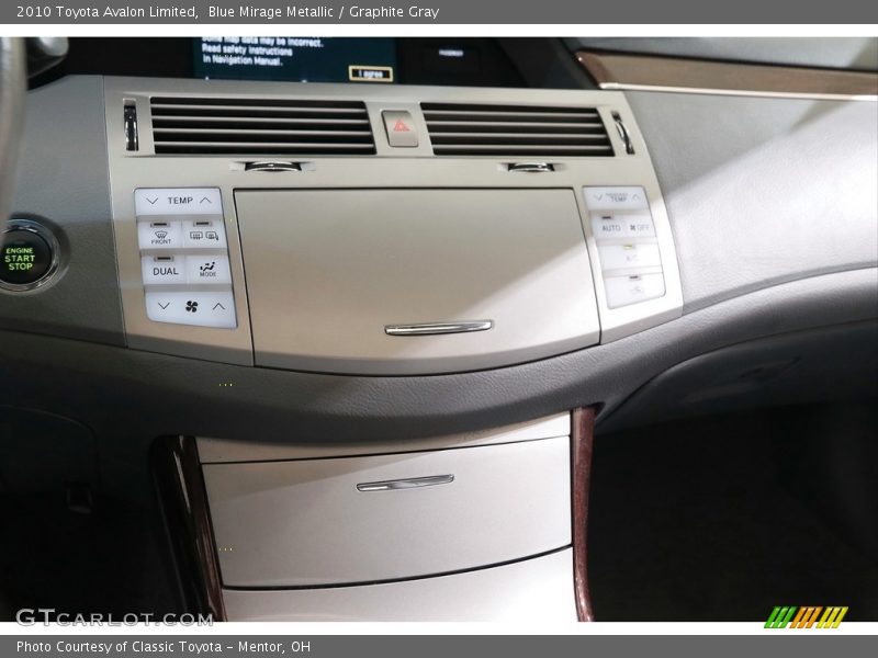 Blue Mirage Metallic / Graphite Gray 2010 Toyota Avalon Limited