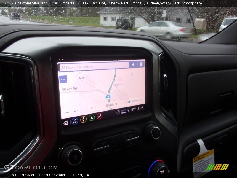Cherry Red Tintcoat / Gideon/­Very Dark Atmosphere 2022 Chevrolet Silverado 1500 Limited LTZ Crew Cab 4x4