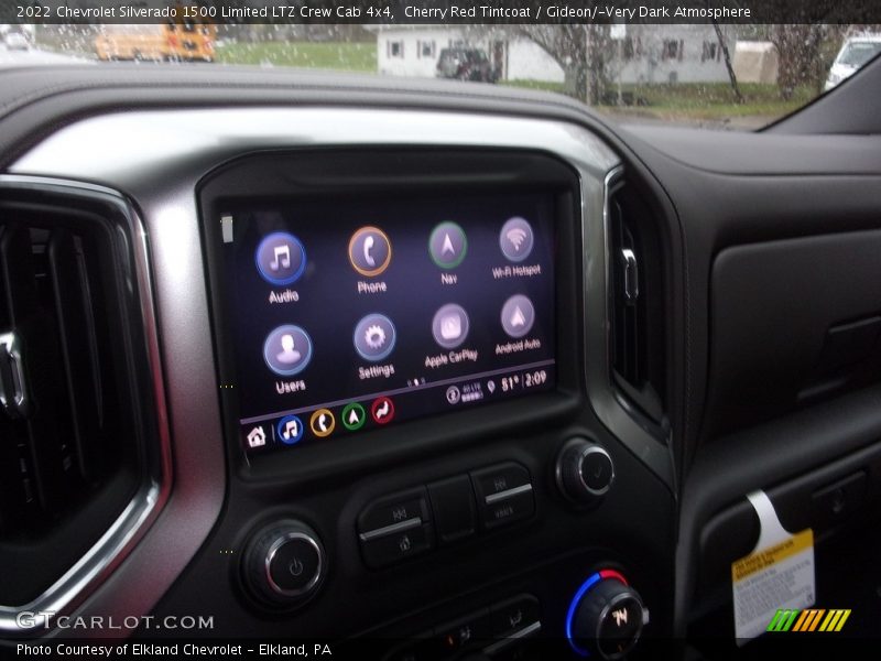 Cherry Red Tintcoat / Gideon/­Very Dark Atmosphere 2022 Chevrolet Silverado 1500 Limited LTZ Crew Cab 4x4