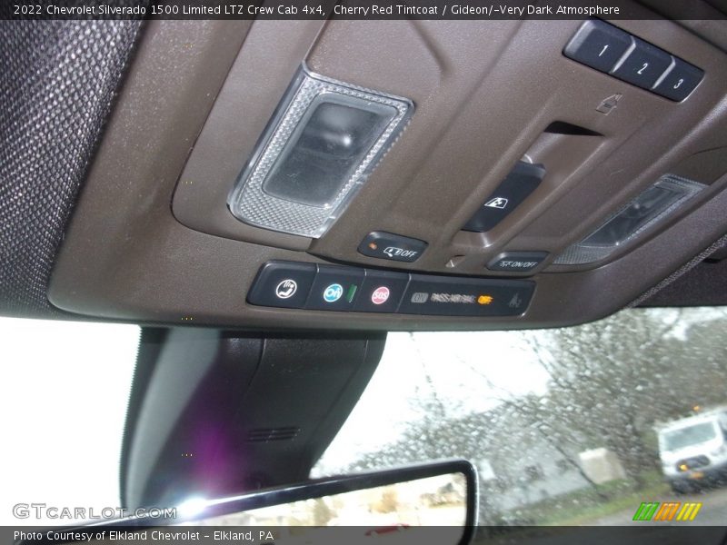 Cherry Red Tintcoat / Gideon/­Very Dark Atmosphere 2022 Chevrolet Silverado 1500 Limited LTZ Crew Cab 4x4
