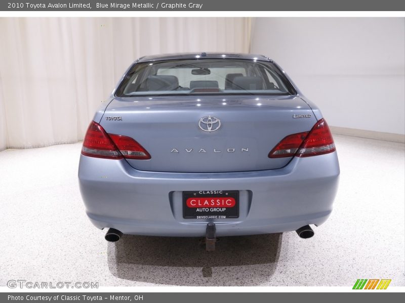 Blue Mirage Metallic / Graphite Gray 2010 Toyota Avalon Limited
