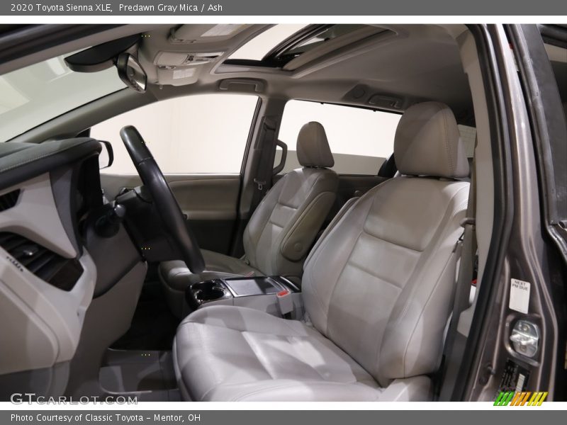 Predawn Gray Mica / Ash 2020 Toyota Sienna XLE