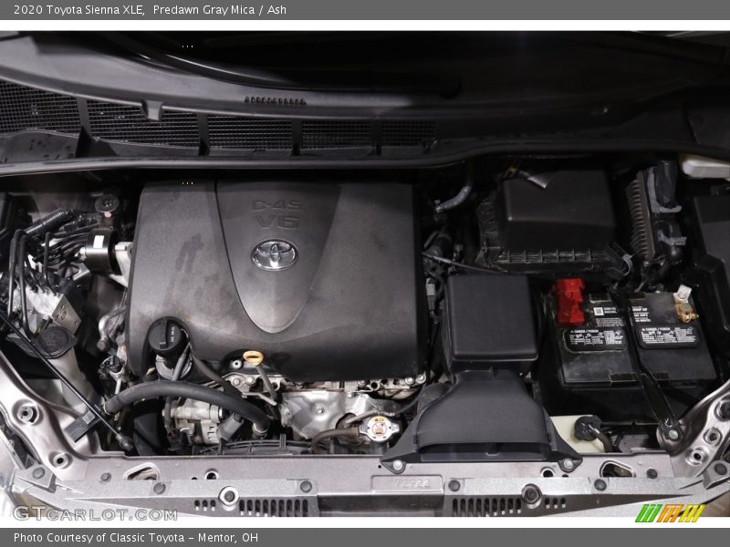 Predawn Gray Mica / Ash 2020 Toyota Sienna XLE