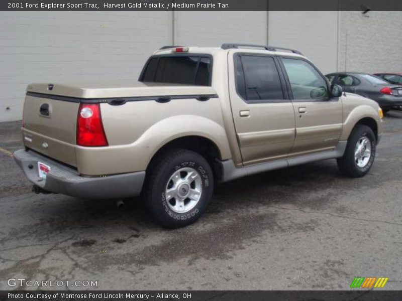 Harvest Gold Metallic / Medium Prairie Tan 2001 Ford Explorer Sport Trac