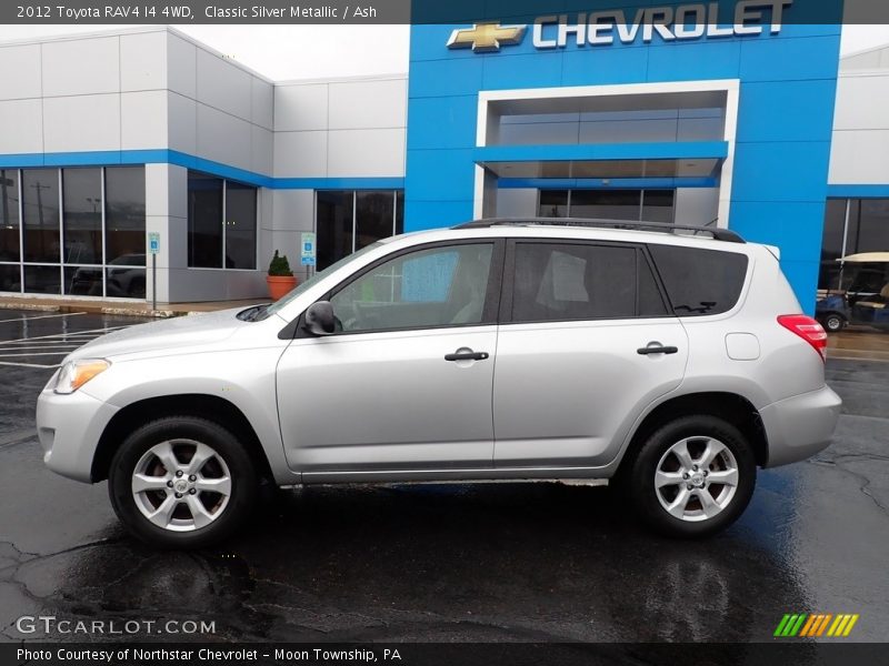 Classic Silver Metallic / Ash 2012 Toyota RAV4 I4 4WD