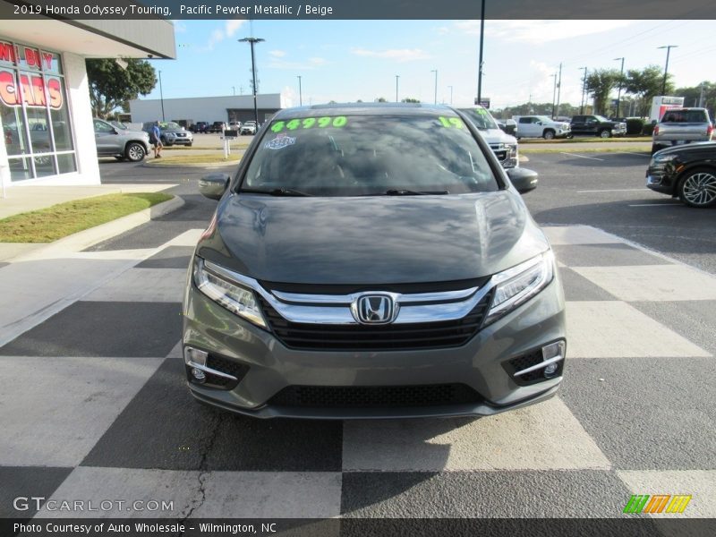 Pacific Pewter Metallic / Beige 2019 Honda Odyssey Touring