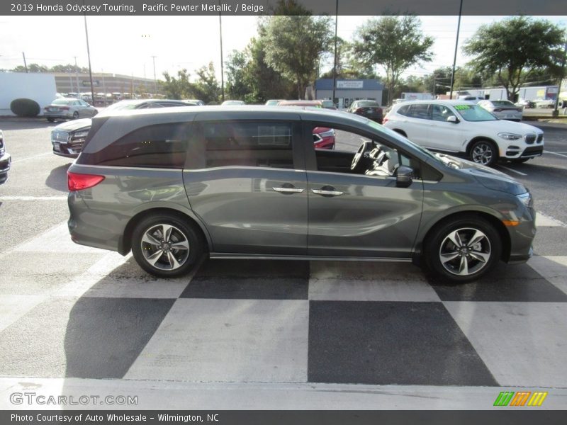 Pacific Pewter Metallic / Beige 2019 Honda Odyssey Touring