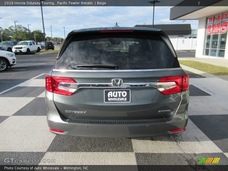 Pacific Pewter Metallic / Beige 2019 Honda Odyssey Touring