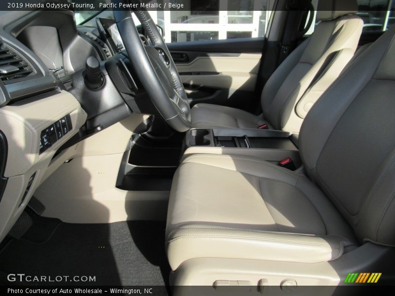 Pacific Pewter Metallic / Beige 2019 Honda Odyssey Touring