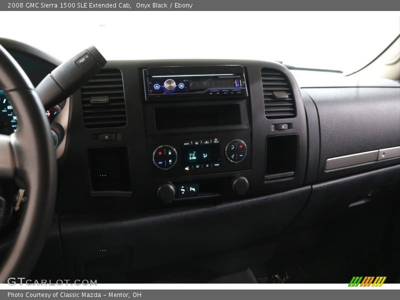 Onyx Black / Ebony 2008 GMC Sierra 1500 SLE Extended Cab