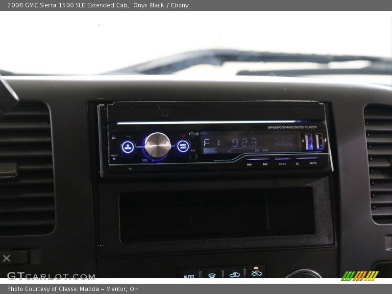 Onyx Black / Ebony 2008 GMC Sierra 1500 SLE Extended Cab