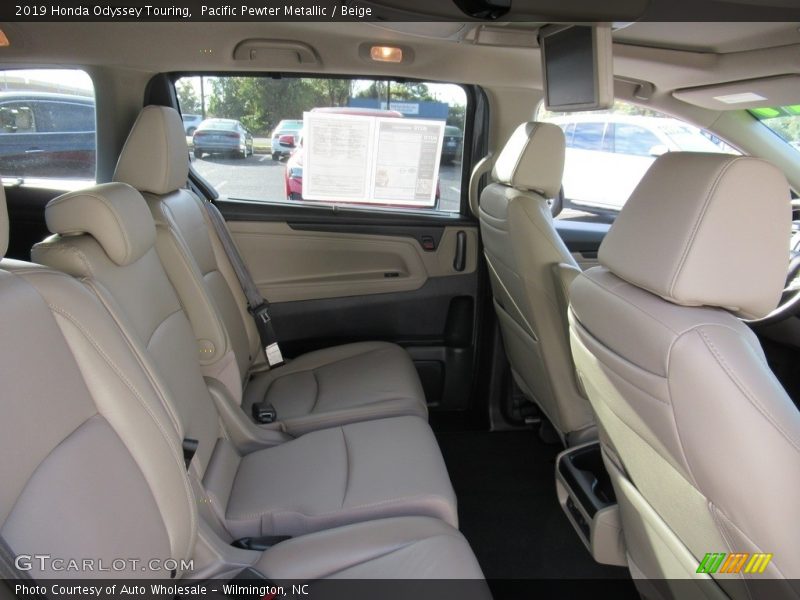 Pacific Pewter Metallic / Beige 2019 Honda Odyssey Touring