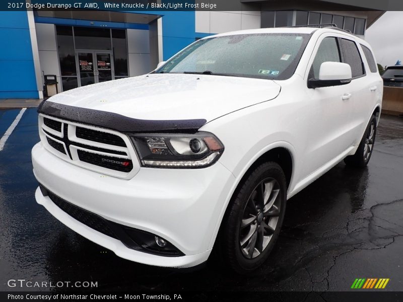 White Knuckle / Black/Light Frost Beige 2017 Dodge Durango GT AWD