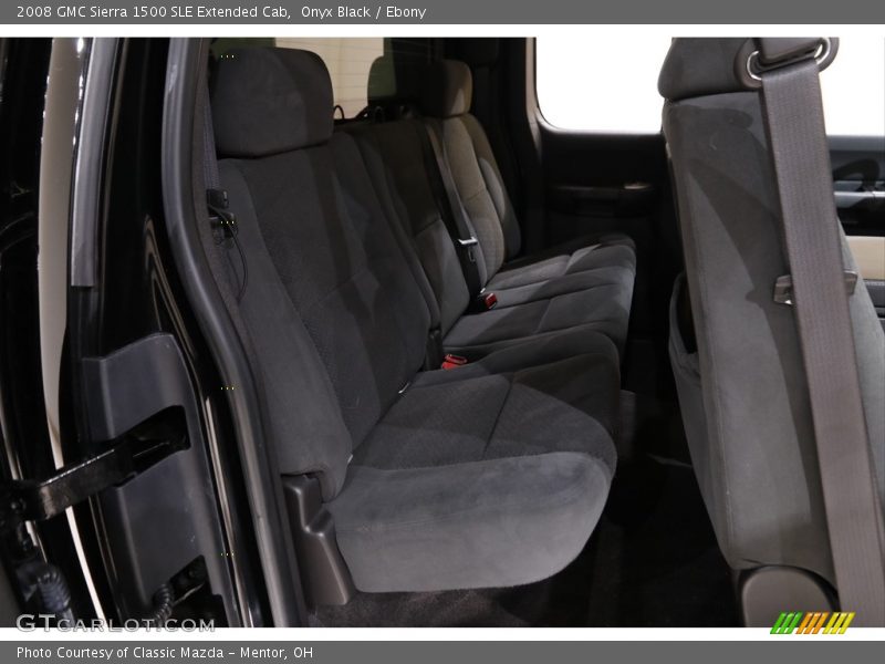 Onyx Black / Ebony 2008 GMC Sierra 1500 SLE Extended Cab