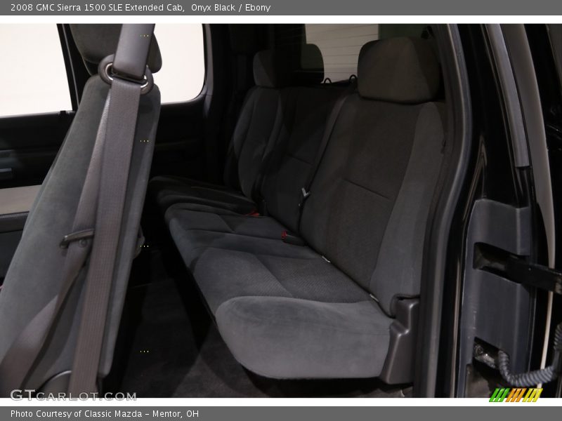 Onyx Black / Ebony 2008 GMC Sierra 1500 SLE Extended Cab