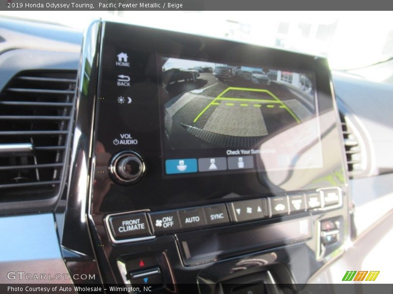 Pacific Pewter Metallic / Beige 2019 Honda Odyssey Touring