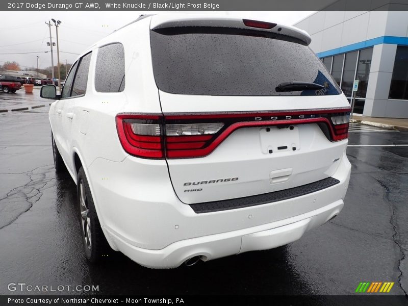 White Knuckle / Black/Light Frost Beige 2017 Dodge Durango GT AWD
