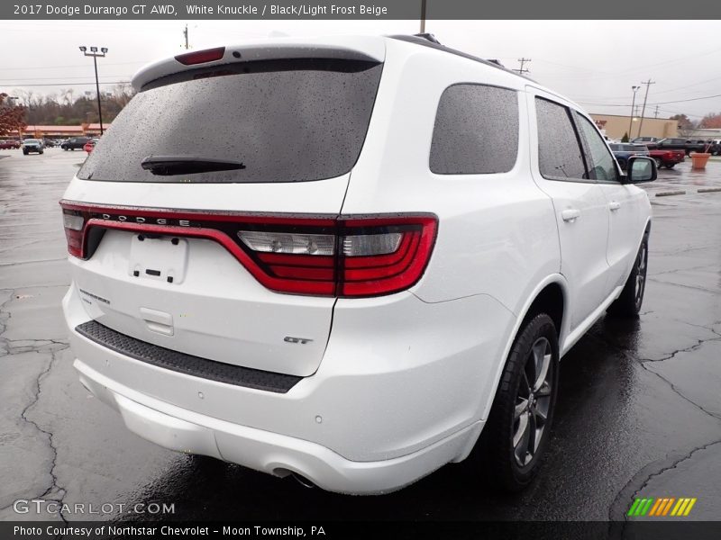 White Knuckle / Black/Light Frost Beige 2017 Dodge Durango GT AWD