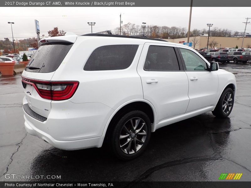 White Knuckle / Black/Light Frost Beige 2017 Dodge Durango GT AWD