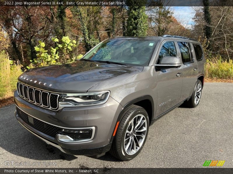 Baltic Gray Metallic / Sea Salt/Black 2022 Jeep Wagoneer Series III 4x4