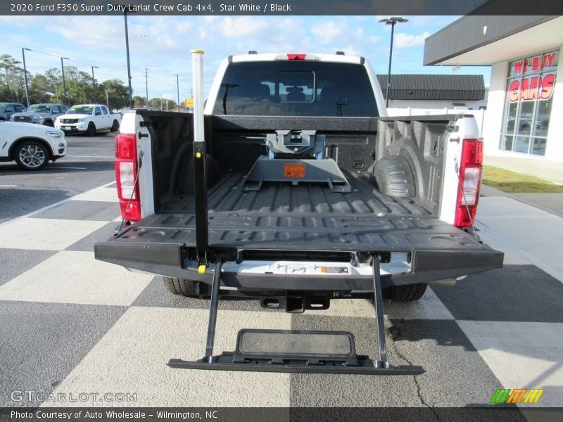 Star White / Black 2020 Ford F350 Super Duty Lariat Crew Cab 4x4