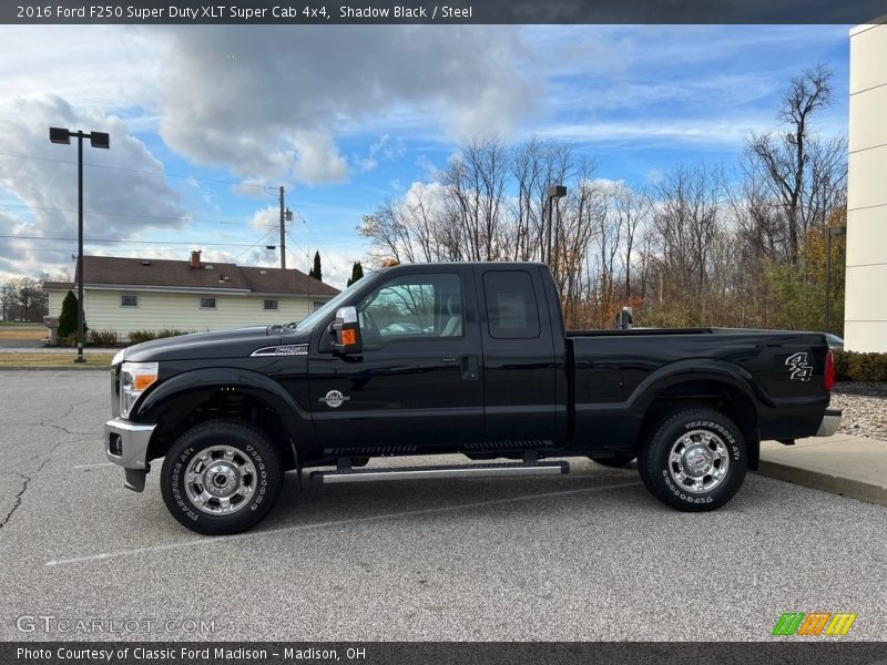  2016 F250 Super Duty XLT Super Cab 4x4 Shadow Black