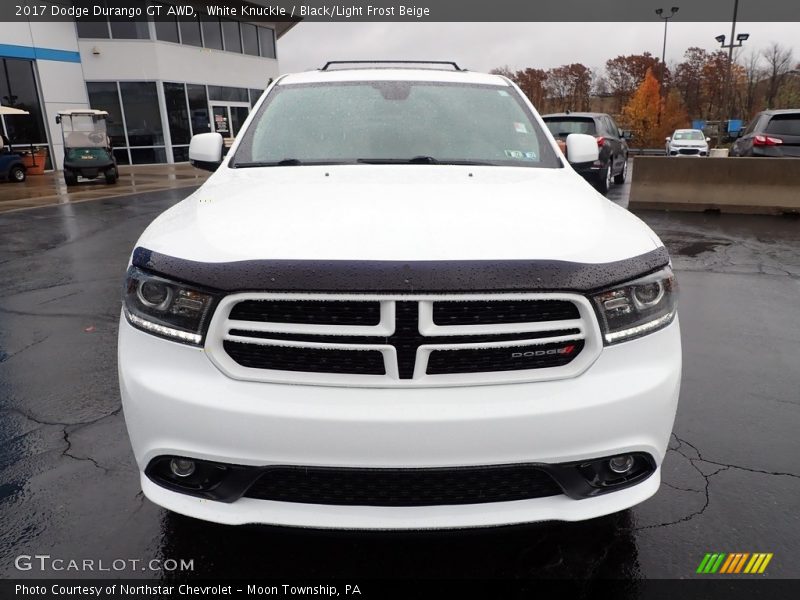 White Knuckle / Black/Light Frost Beige 2017 Dodge Durango GT AWD