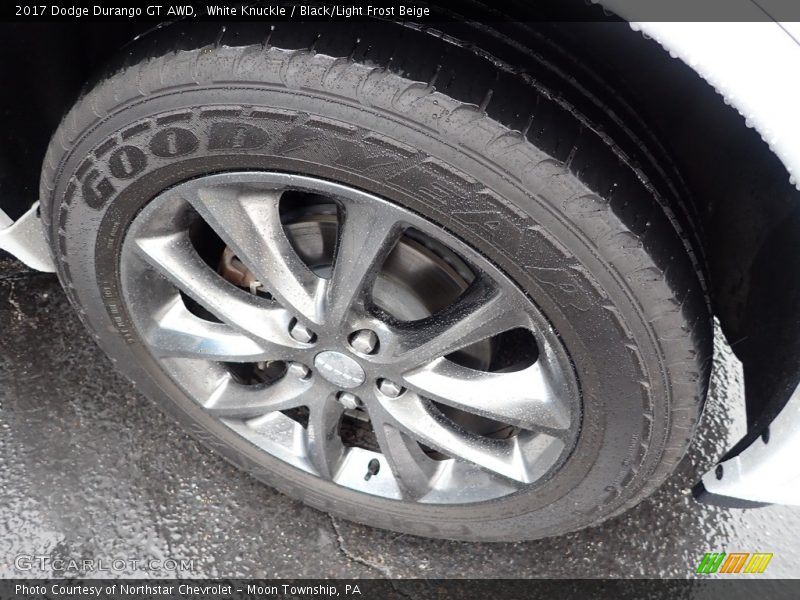 White Knuckle / Black/Light Frost Beige 2017 Dodge Durango GT AWD