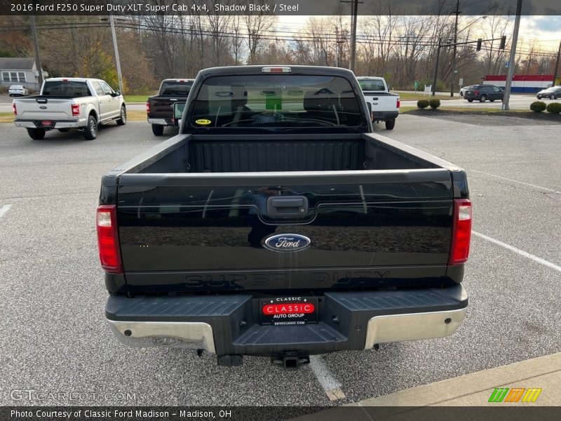 Shadow Black / Steel 2016 Ford F250 Super Duty XLT Super Cab 4x4