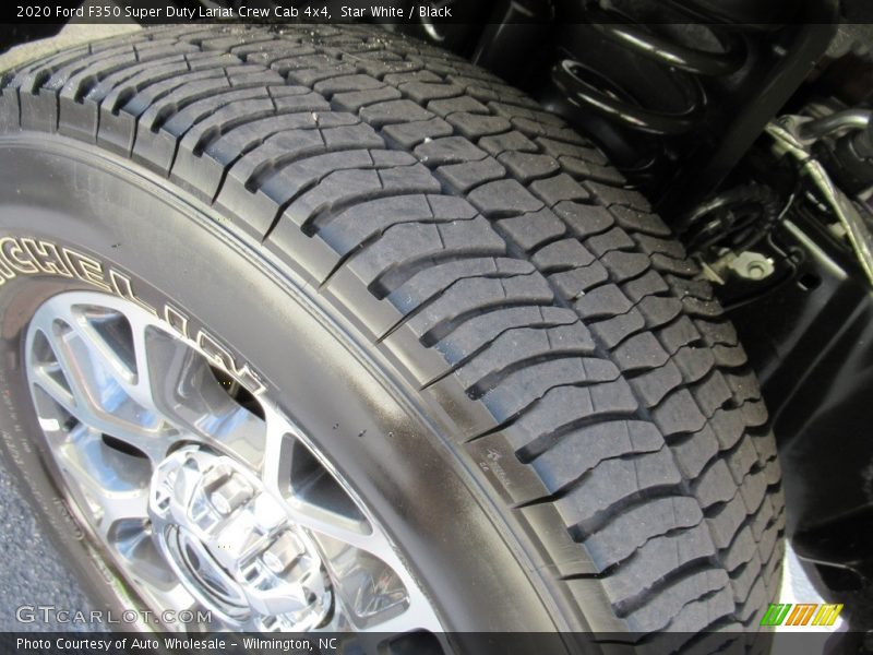 Star White / Black 2020 Ford F350 Super Duty Lariat Crew Cab 4x4