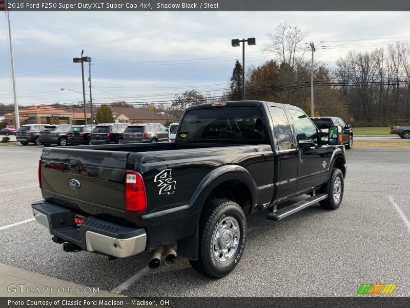 Shadow Black / Steel 2016 Ford F250 Super Duty XLT Super Cab 4x4