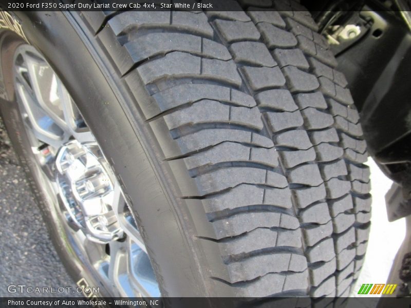Star White / Black 2020 Ford F350 Super Duty Lariat Crew Cab 4x4