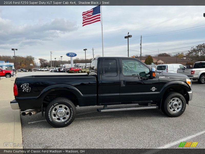  2016 F250 Super Duty XLT Super Cab 4x4 Shadow Black