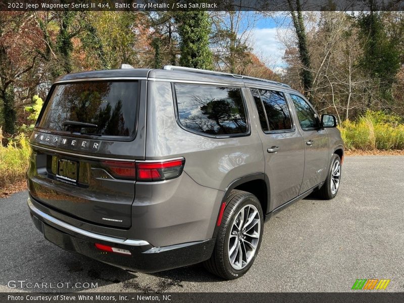Baltic Gray Metallic / Sea Salt/Black 2022 Jeep Wagoneer Series III 4x4