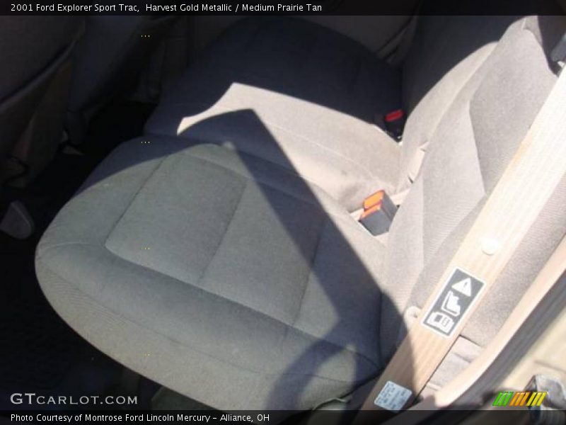 Harvest Gold Metallic / Medium Prairie Tan 2001 Ford Explorer Sport Trac