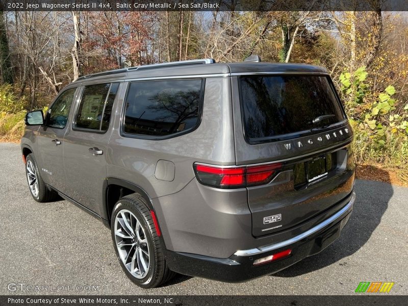 Baltic Gray Metallic / Sea Salt/Black 2022 Jeep Wagoneer Series III 4x4
