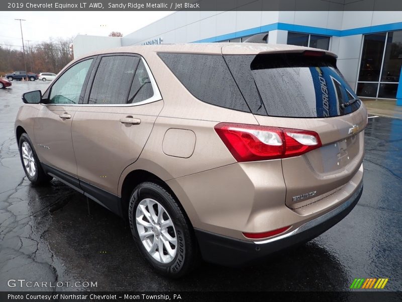 Sandy Ridge Metallic / Jet Black 2019 Chevrolet Equinox LT AWD
